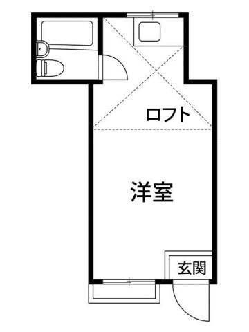 ウイングの間取り|間取りです。