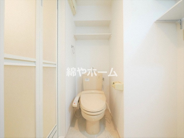 ドゥエリング桜川のトイレ|落ち着いたトイレです