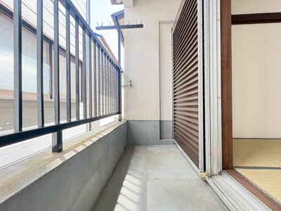 【バルコニー】 | 池田市石橋4丁目貸家