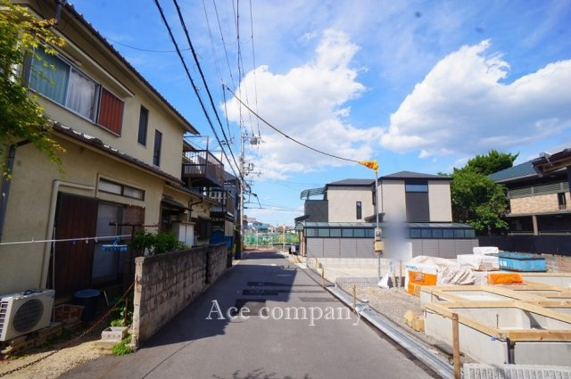 【前面道路含む現地写真】 | 八尾市安中町8丁目 | 【前面道路：幅員約4ｍ】