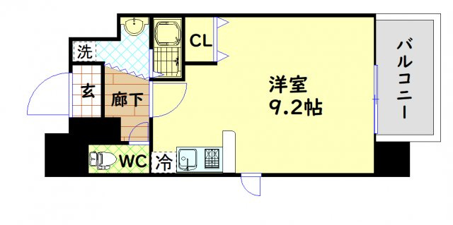 【間取り】 | セゾン ラ トゥール MIYAKOJIMA