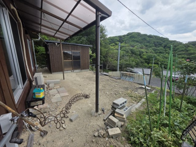 【庭】 | 備前市日生町寒河平家