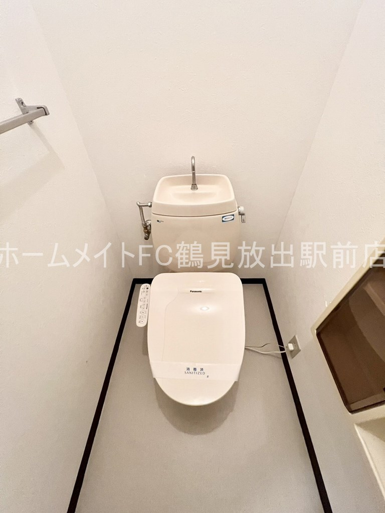 東大阪市森河内東２丁目のアパートのトイレ