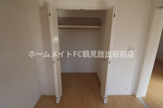 大阪市鶴見区安田２丁目のアパートの収納