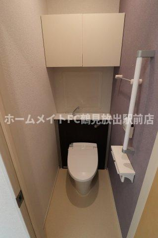 大阪市鶴見区安田２丁目のアパートのトイレ