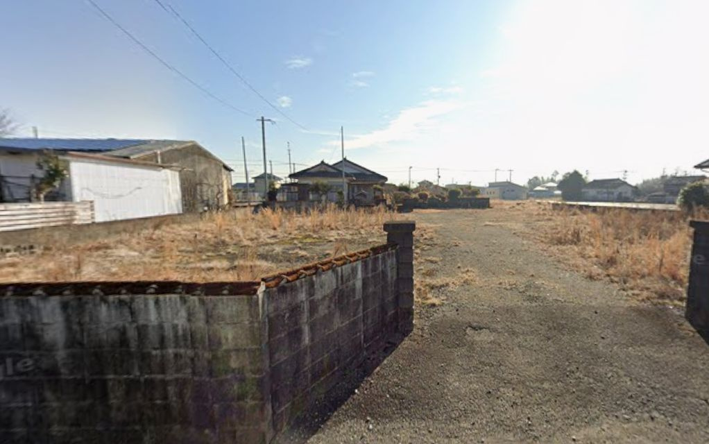 都城市五十町の売地の外観
