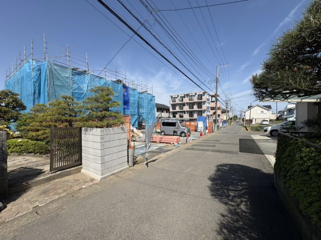 【前面道路含む現地写真】 | ◇◆平塚市山下3丁目 新築戸建 全3棟【2号棟】◆◇