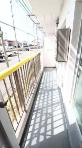 ときわ塩屋レクランのバルコニー|写真は別部屋です(^^)