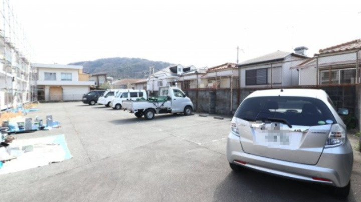 ときわ塩屋レクランの駐車場