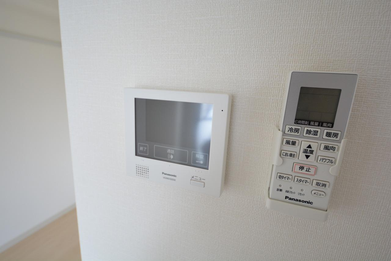 レユシール　玉造小学校区のセキュリティ|レユシール　TVモニター付きインターホン
