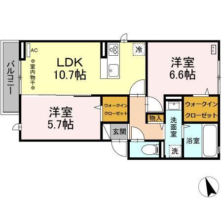 【間取り】 | アールドソレイユ
