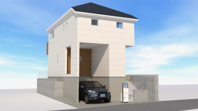 【外観パース】 | 綾瀬市早川第1期 新築戸建 全2棟