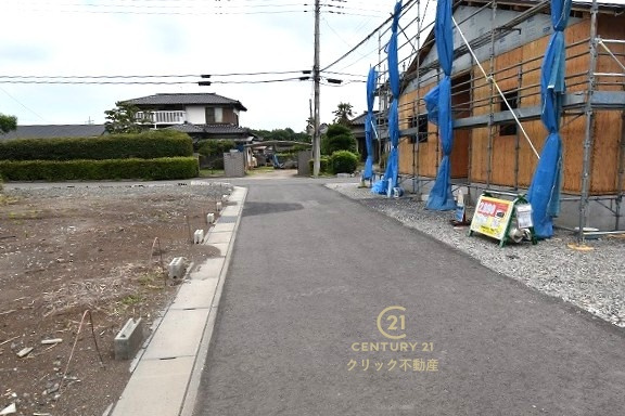 Cradlegarden　 那珂市中台　第2　限定1棟！の前面道路含む現地写真|現地撮影（2026年7月）
