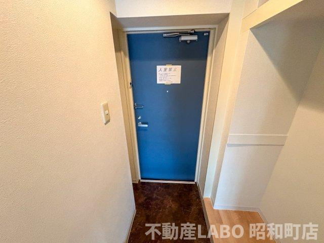 サンハイツ山之内の玄関