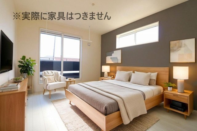 新築戸建・新築建売　郡山市菜根四丁目　桜小・郡山第三中の外観|人気の菜根エリア！国道49号線や内環状線へのアクセス良好な立地です！
