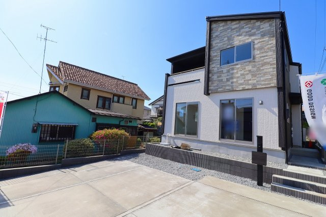 新築戸建・新築建売　郡山市菜根四丁目　桜小・郡山第三中の前面道路含む現地写真|人気の菜根エリア！国道49号線や内環状線へのアクセス良好な立地です！