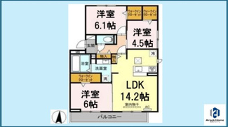 【間取り】 | UーDINE庄内緑地