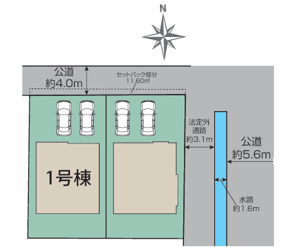 【区画図】 | 座間市新田宿　新築戸建て　全2棟【仲介手数料無料】 | 【仲介手数料無料でご紹介可能です】大樹不動産