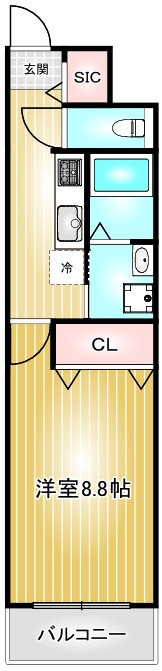 N apartment｜名古屋市の賃貸ならMy賃貸の間取り|N apartment