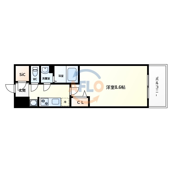 J-ARC天王寺EASTの間取り|J-ARC天王寺EAST　間取り