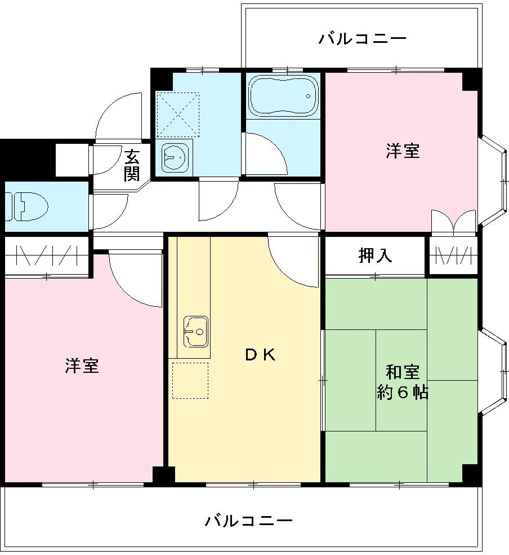 【間取り】 | エステート小山第二