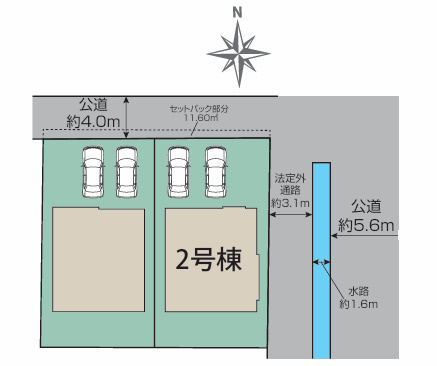 【区画図】 | 座間市新田宿　新築戸建て　全2棟【仲介手数料無料】 | 【仲介手数料無料でご紹介可能です】大樹不動産