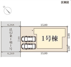 リーブルガーデン加古川市東神吉町神吉12期の区画図