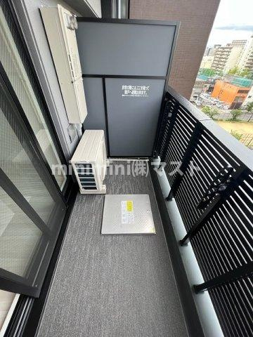 S-RESIDENCE難波大国町Deuxのバルコニー