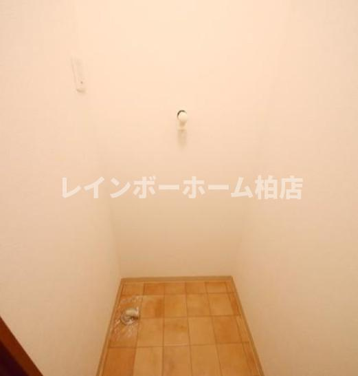 特典：仲介手数料が無料です!!の設備|室内洗濯機置き場です