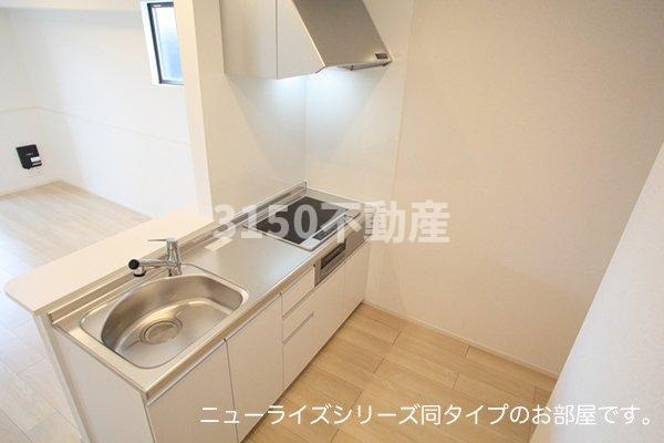 ソラニテラスのキッチン|きれいなキッチンです