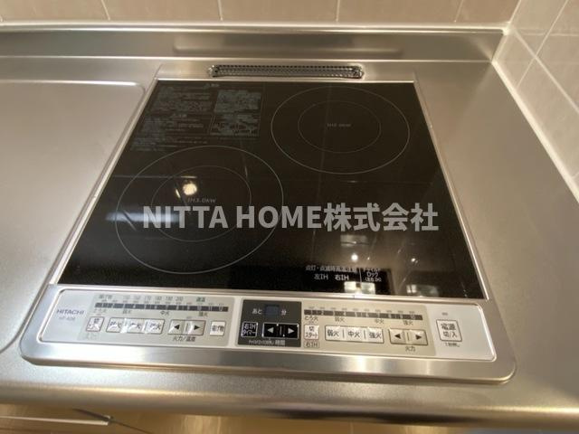 福知山市字土師のアパートの設備|【イメージ画像】２口のＩＨコンロ付き◇