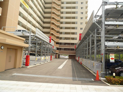 ミレニオつくば万博記念公園の駐車場
