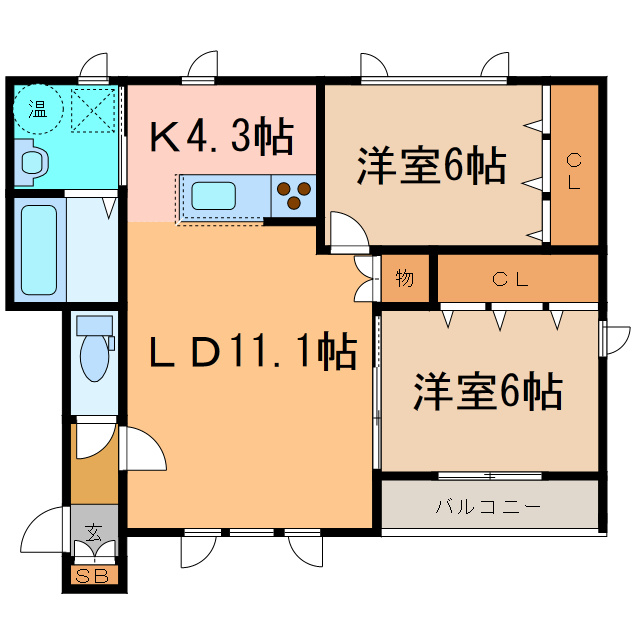 シオンの間取り