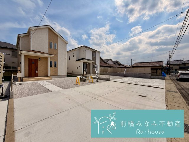 【新築】前橋市広瀬町３丁目　B号棟(全３棟)　ハートフルタウン　新築建売分譲の外観|外観も気になるポイント