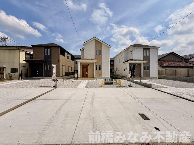 【新築】前橋市広瀬町３丁目　B号棟(全３棟)　ハートフルタウン　新築建売分譲の外観|物件の外観です