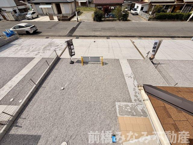 【新築】前橋市広瀬町３丁目　B号棟(全３棟)　ハートフルタウン　新築建売分譲の駐車場|駐車スペースもあります