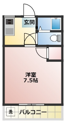 ハイツYの間取り