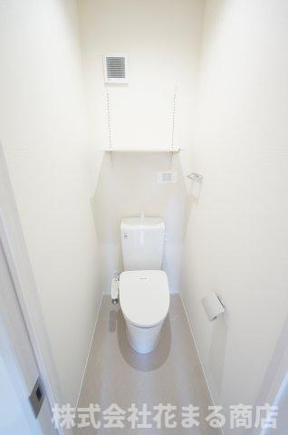 グリーンヴィラのトイレ|物件、駅でお待ち合わせでのご案内歓迎！