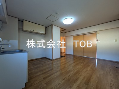 【居間・リビング】 | 調布第２コーポラス | リビング※クリーニング完了前※