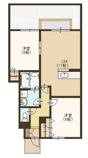 【間取り】 | クレール紘