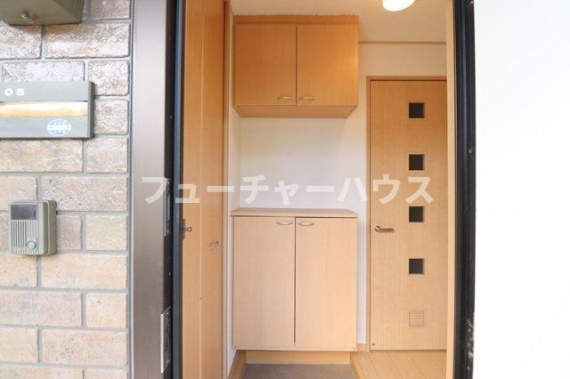 マノワールＫ　Ａ・Ｂの玄関