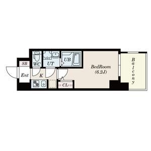 S-RESIDENCE新大阪WESTの間取り
