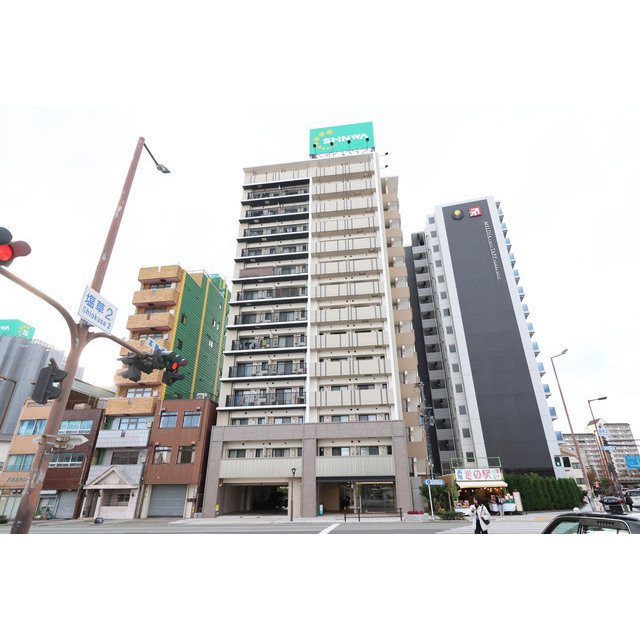 スプランディッド難波キャトルの外観|外観もきれいです
