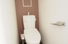大阪市港区南市岡２丁目の賃貸マンションのトイレ|落ち着いたトイレです