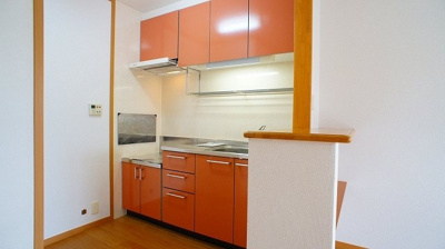 【キッチン】 | グランソレイユＡ | 使いやすいキッチンです