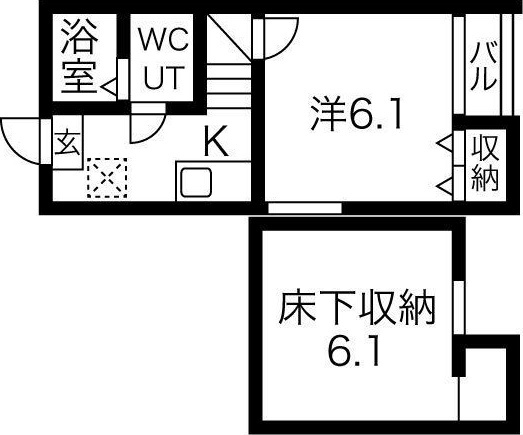 コーエイⅡの間取り