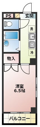 COLORS所沢の間取り