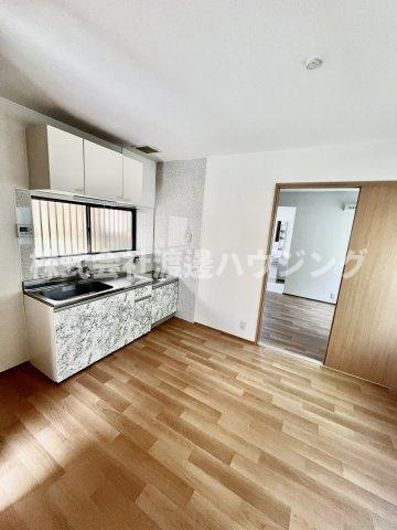 北昭和町戸建のキッチン