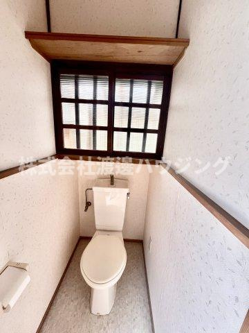 北昭和町戸建のトイレ