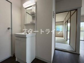 大阪市淀川区加島３丁目の賃貸マンションの洗面所